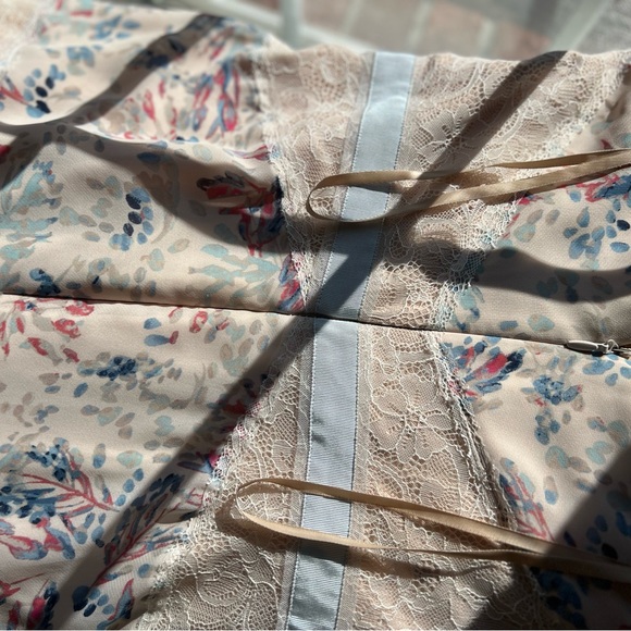 BCBGMAXAZRIA Elle strapless floral lace gown - Picture 9 of 16